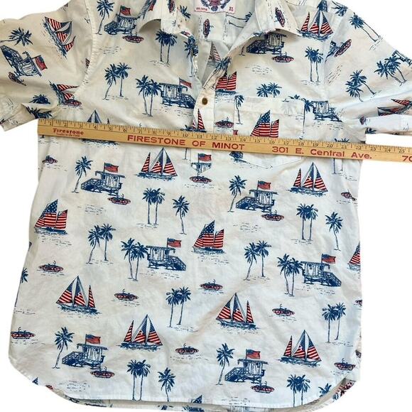 The Nutter men’s size XL, quarter button, short sleeve shirt - Picture 4 of 6